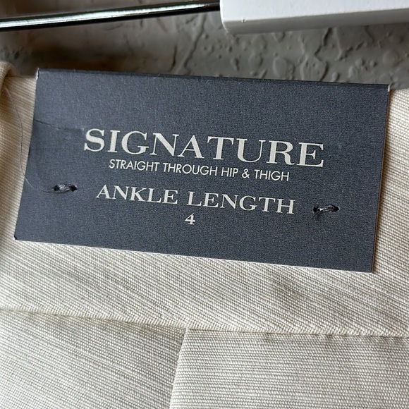 NWT Ann Taylor Factory Signature Ankle Length Pants Size 4 - Picture 10 of 14